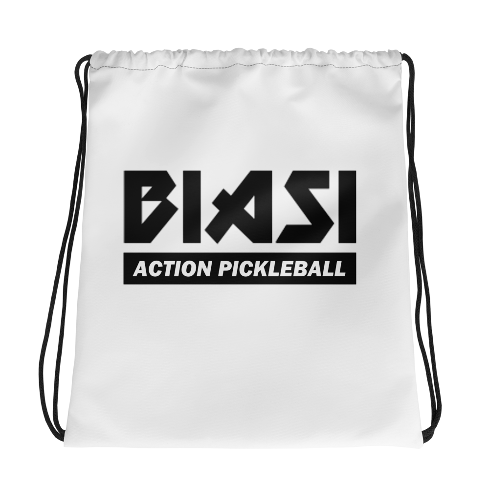 Biasi Action Drawstring Bag — pickleball bag